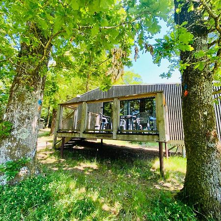 L'étape en forêt Saint-Sever-Calvados Exterior foto