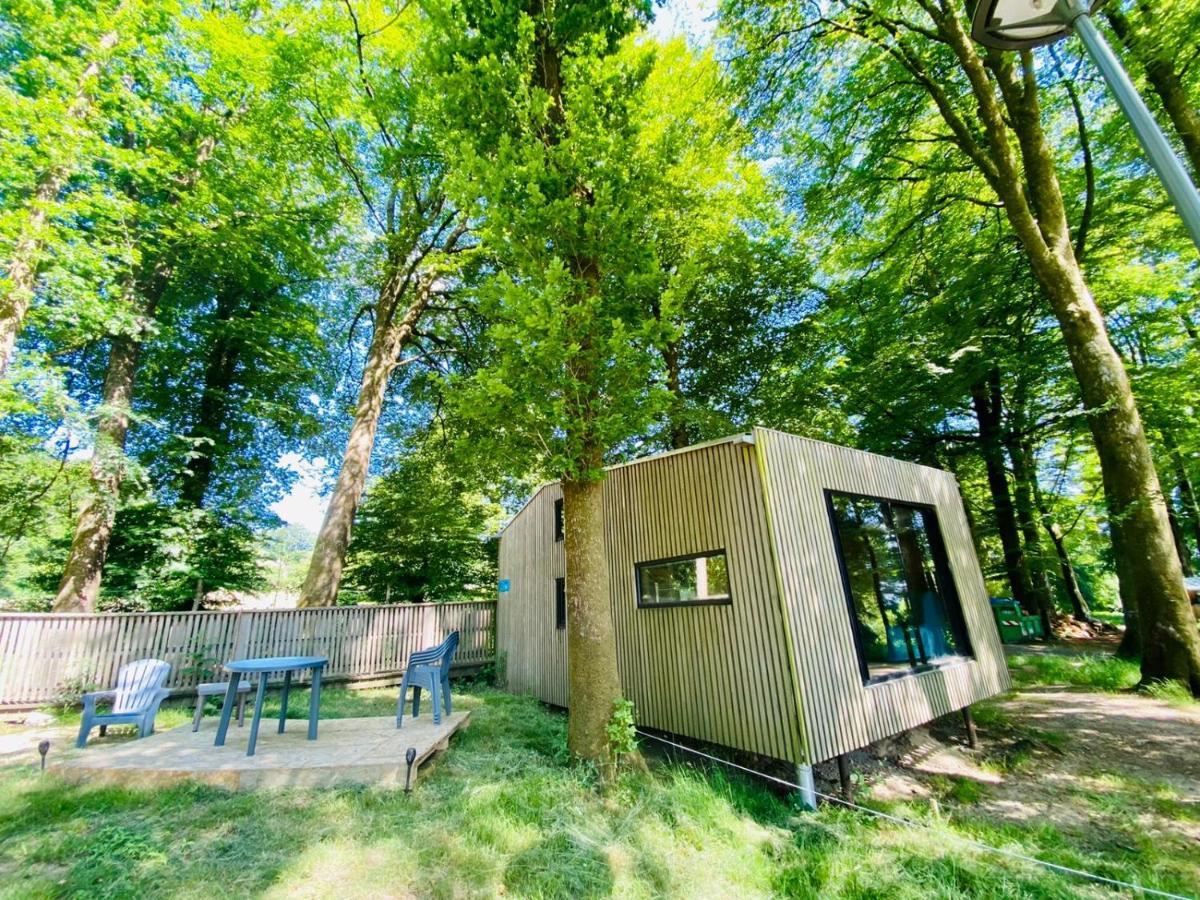 L'étape en forêt Saint-Sever-Calvados Exterior foto