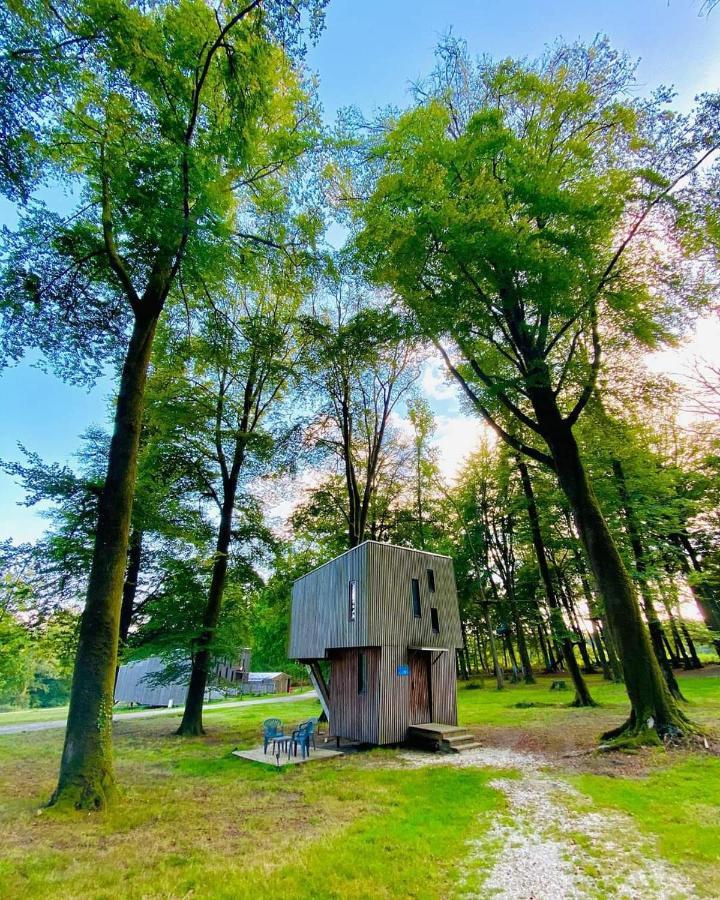 L'étape en forêt Saint-Sever-Calvados Exterior foto