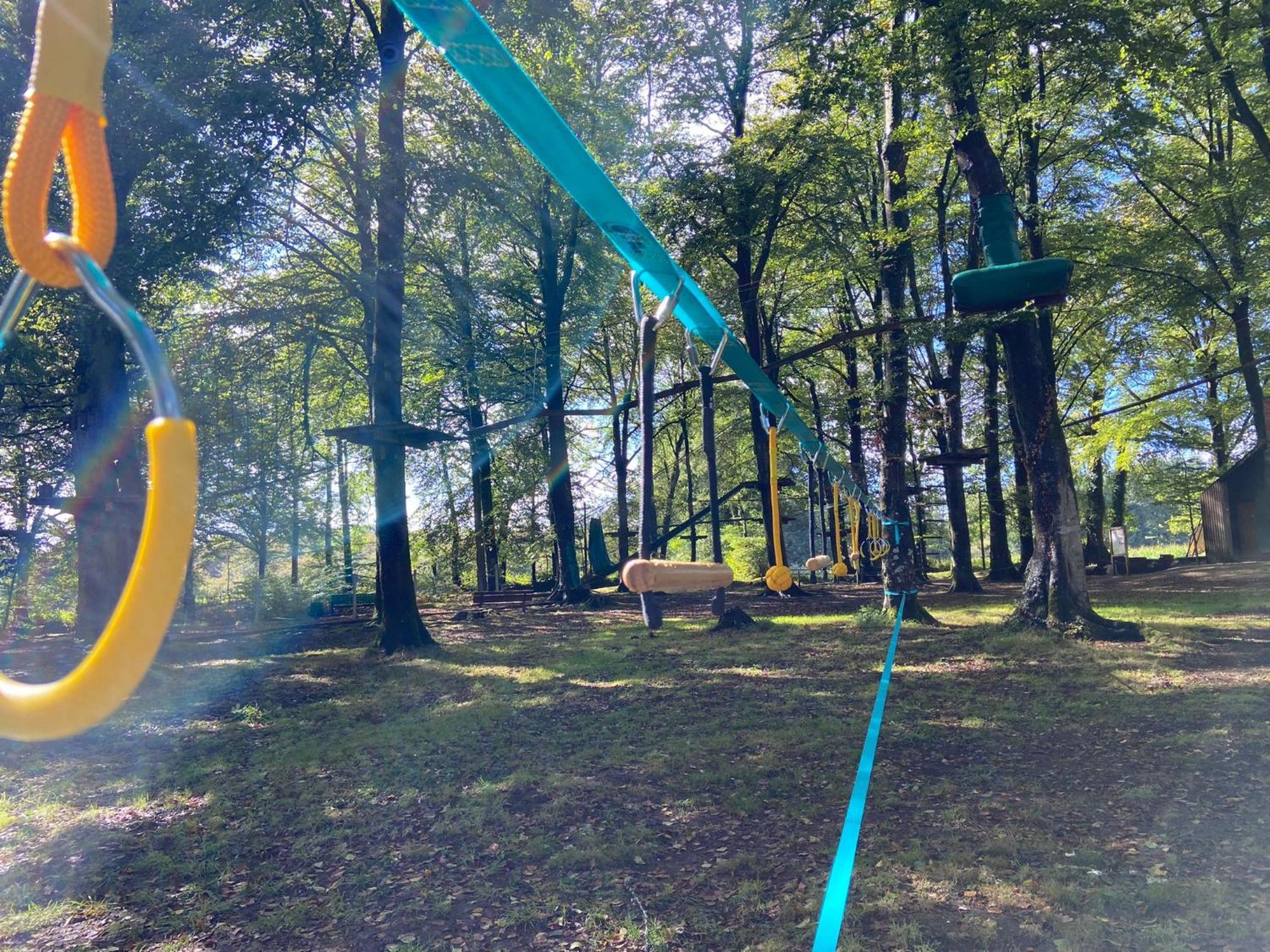L'étape en forêt Saint-Sever-Calvados Exterior foto