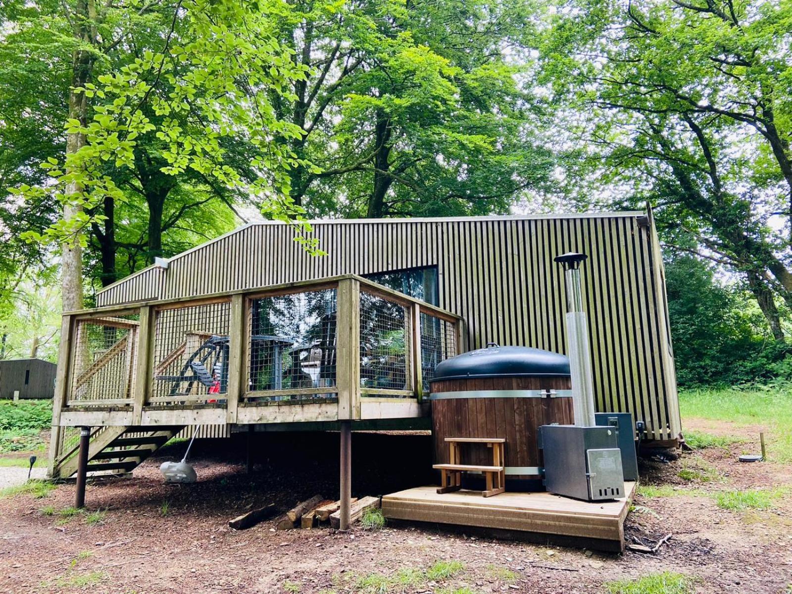 L'étape en forêt Saint-Sever-Calvados Exterior foto