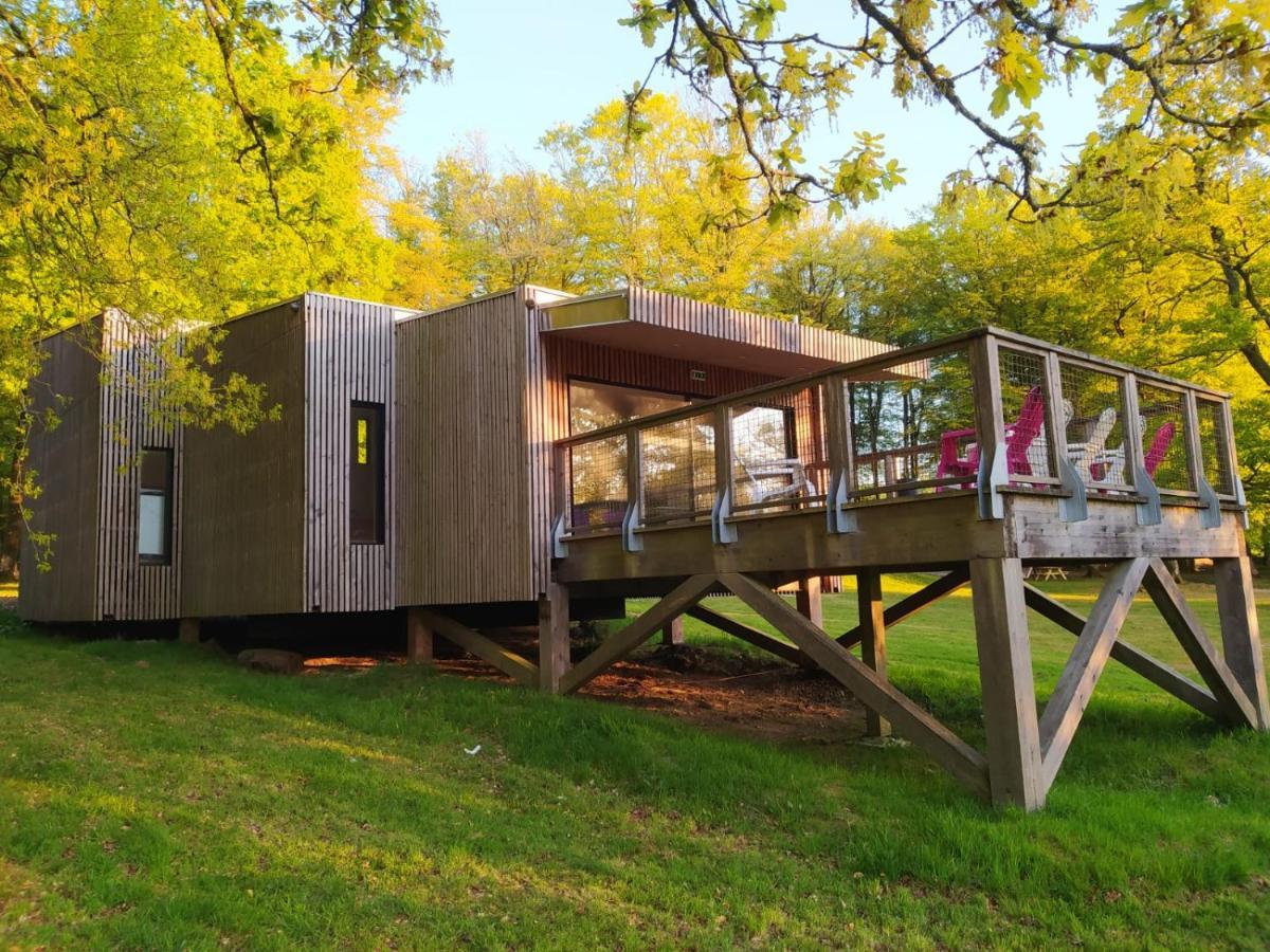 L'étape en forêt Saint-Sever-Calvados Exterior foto